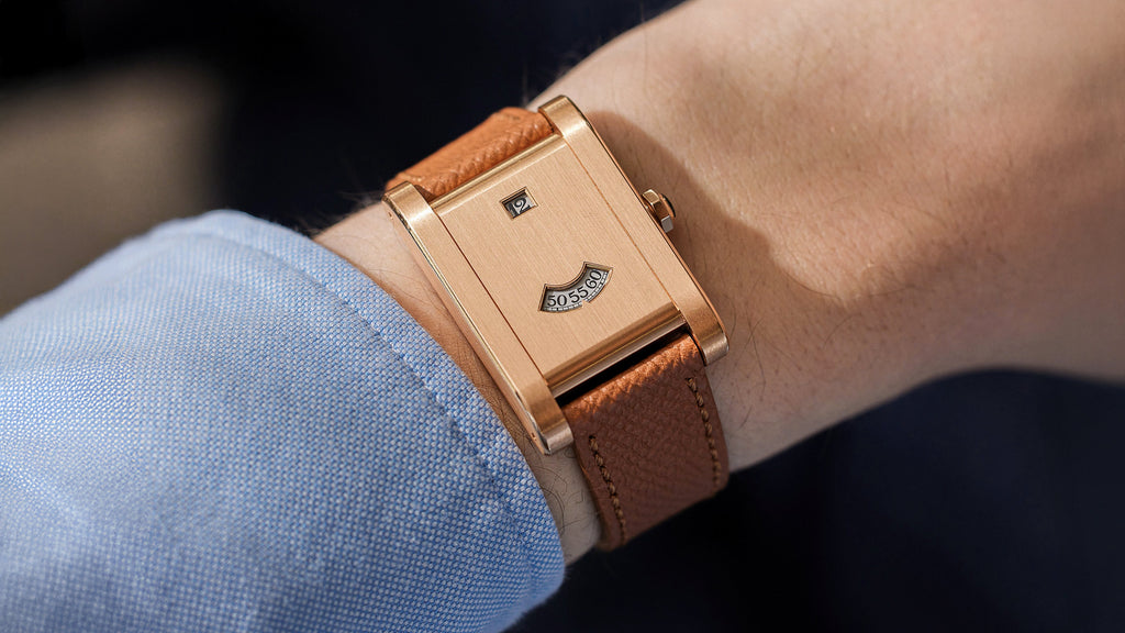 2817 Cartier CPCP Tank à Guichets, Pink Gold