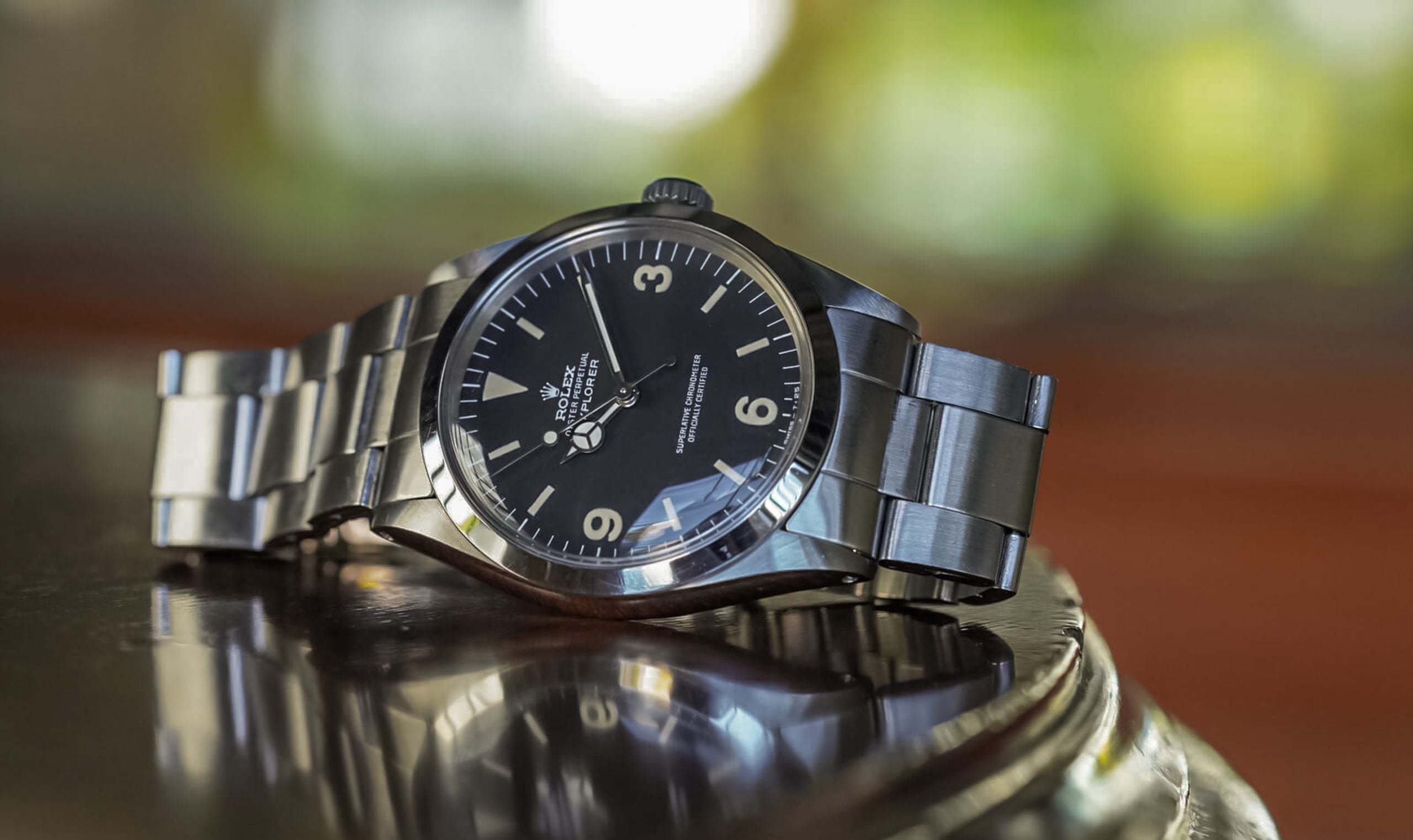 レオナルド Mk1, 'Frog Foot' 1016 Rolex Explorer – Hairspring