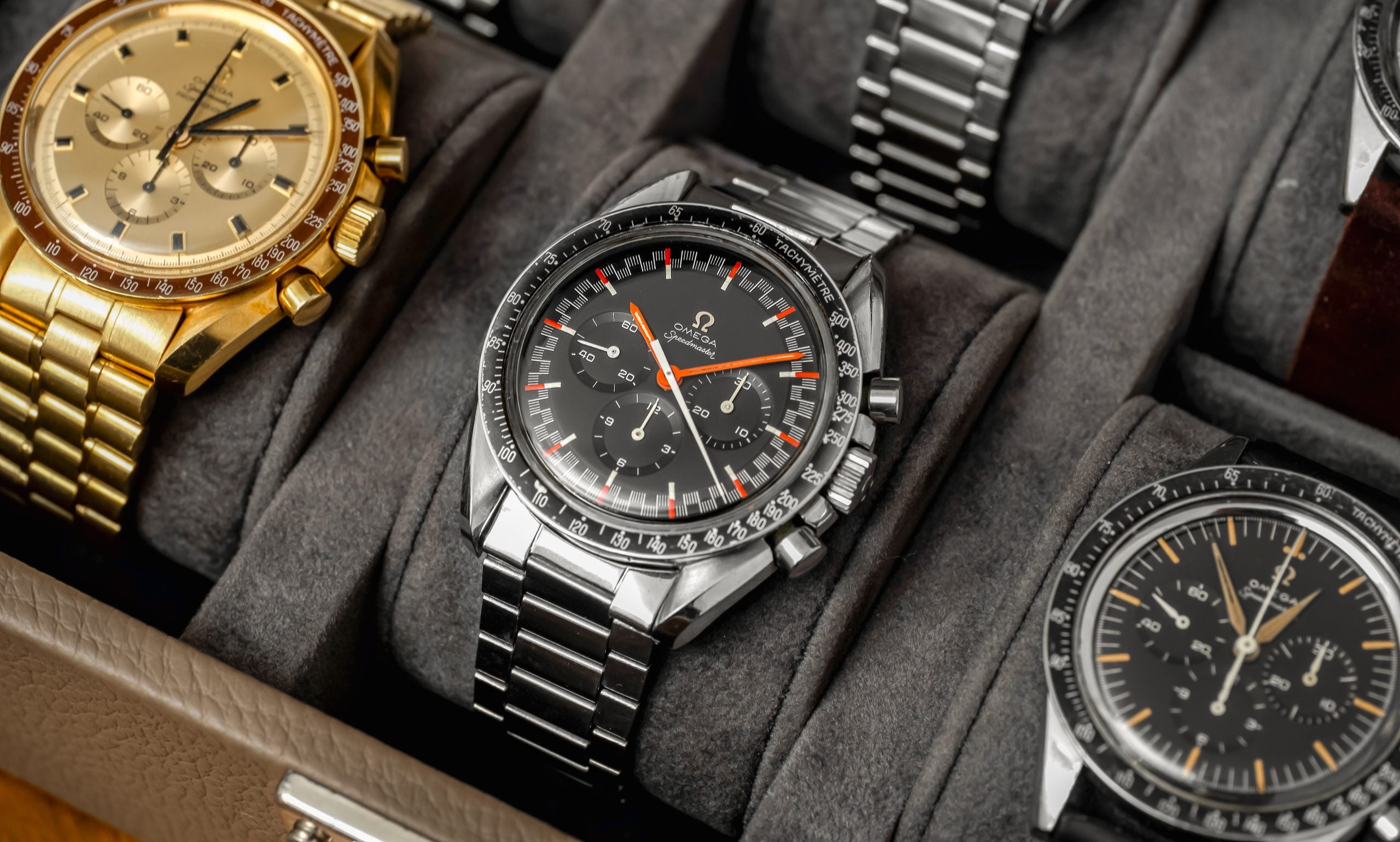 Red Racing' Dial 145.012-67 Omega Speedmaster – Hairspring