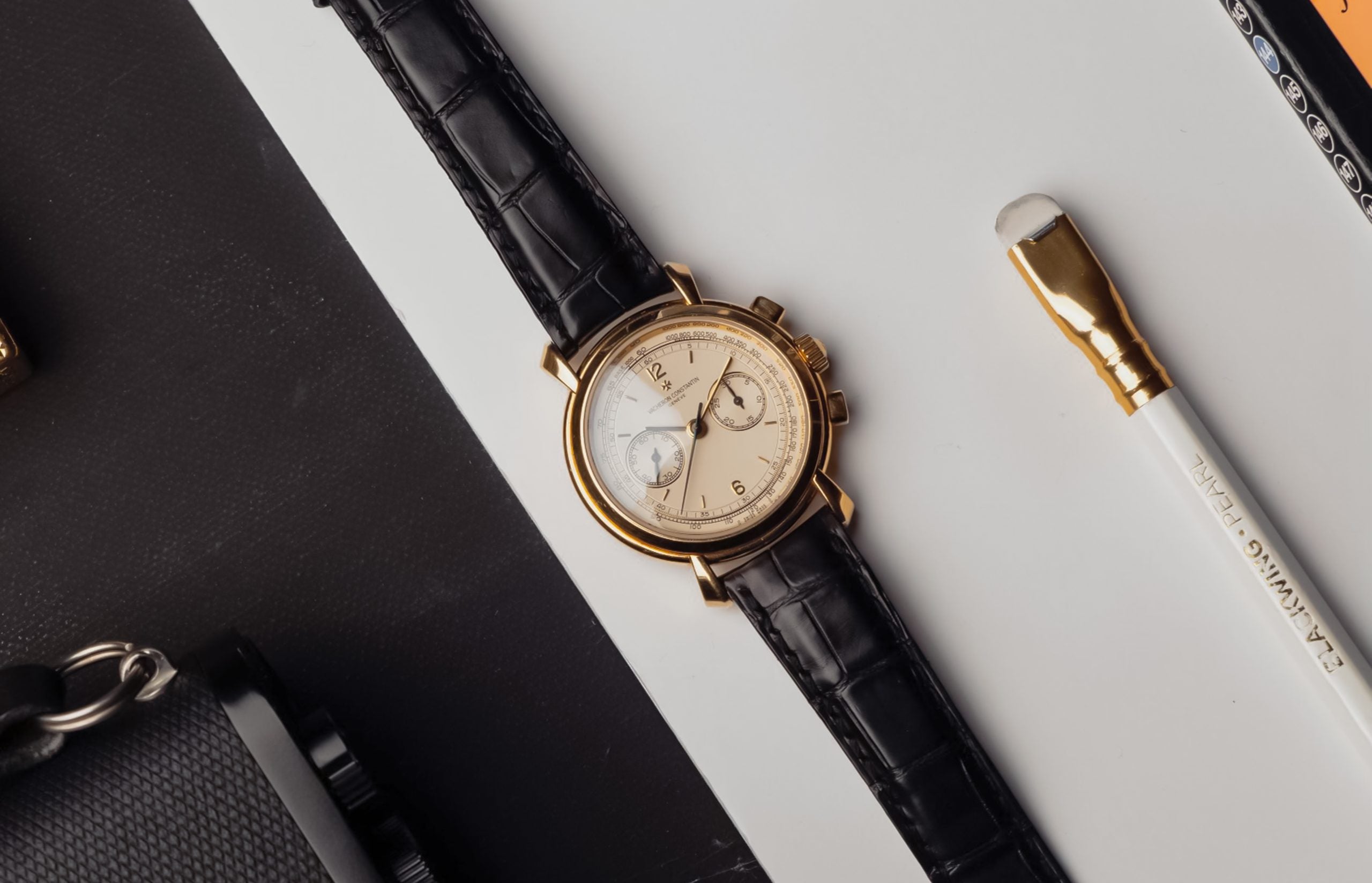 VACHERON CONSTANTIN オーナメント ノベルティ　|4712| Vacheron Constantin Les Historiques Chronograph 47111 - Salmon