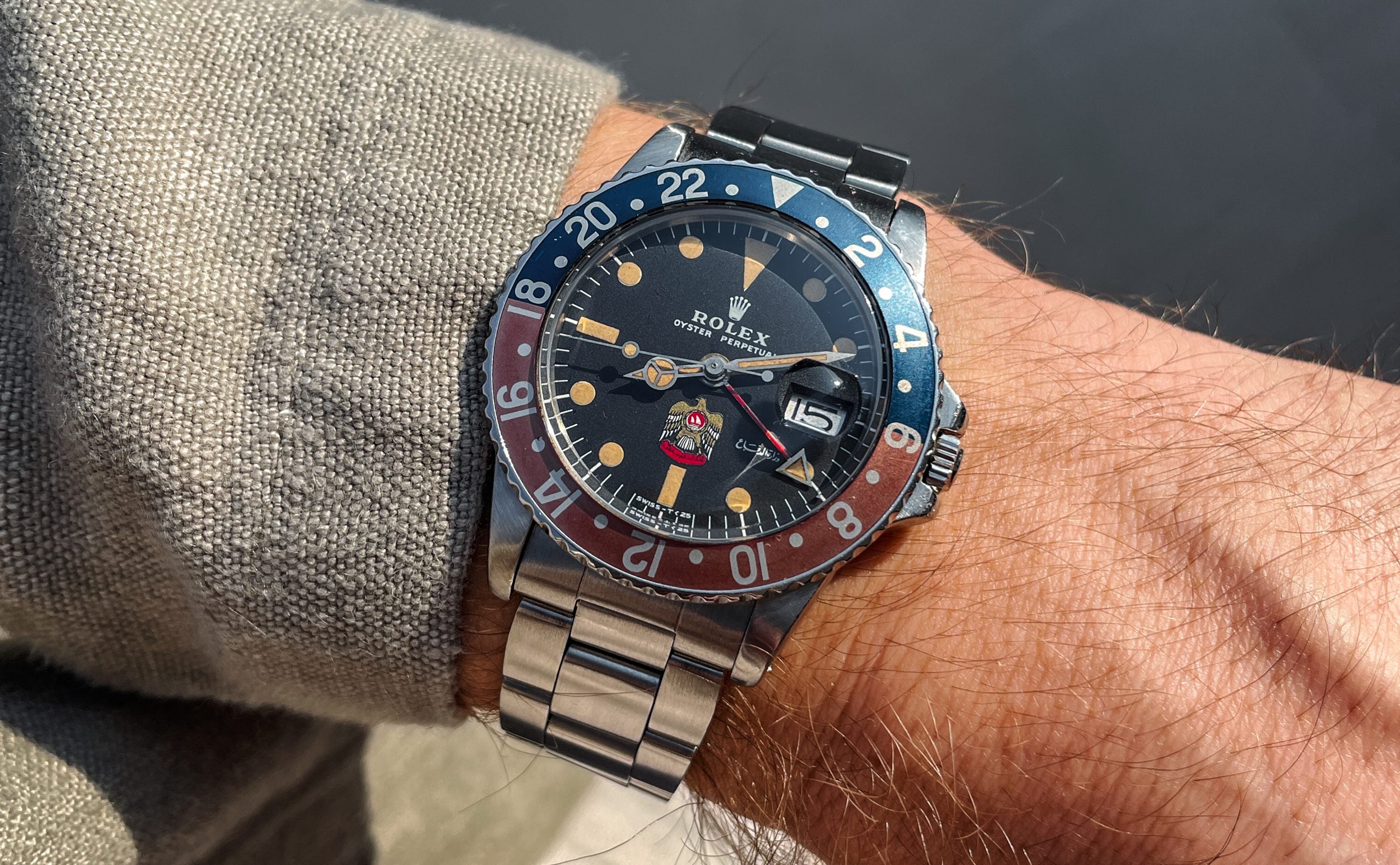UAE Ministry of Defence 1675 Rolex GMT-Master – Hairspring