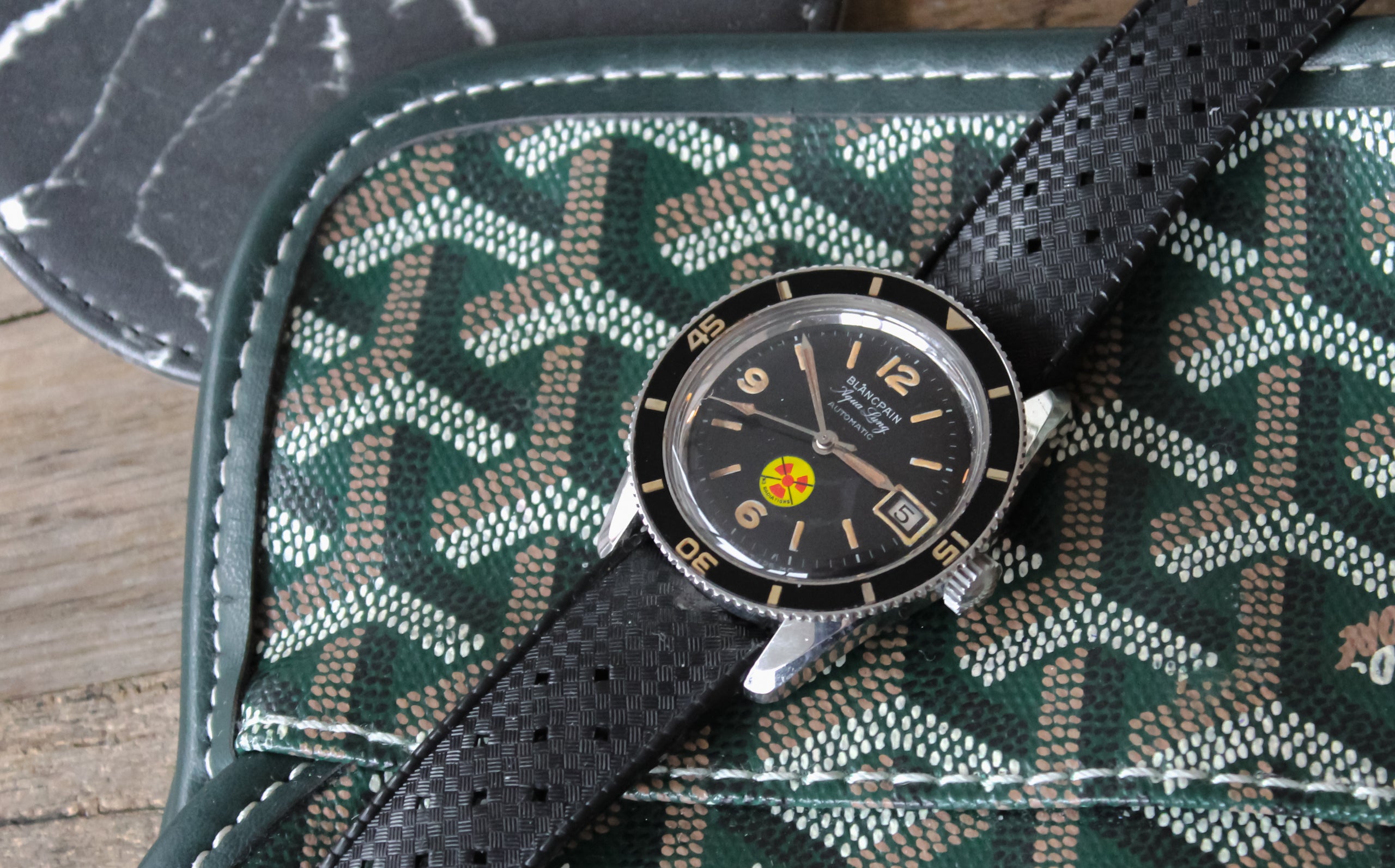 Blancpain Fifty Fathoms Aqua Lung 'No Radiations' – Hairspring