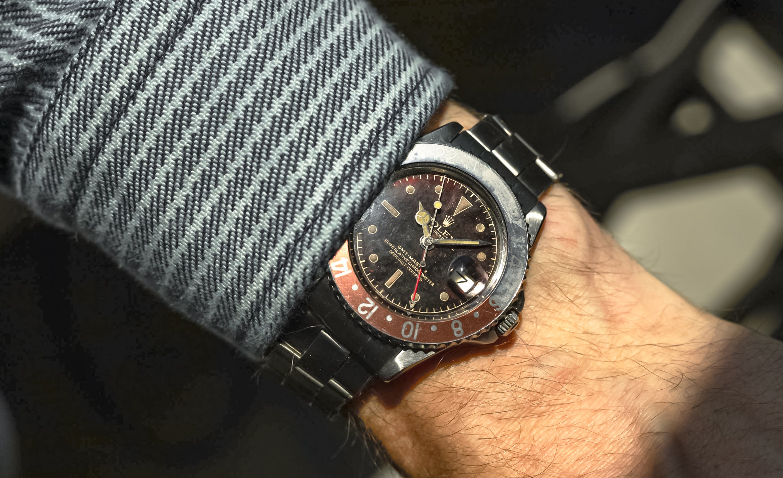Tropical Gilt 1675 Rolex GMT-Master – Hairspring