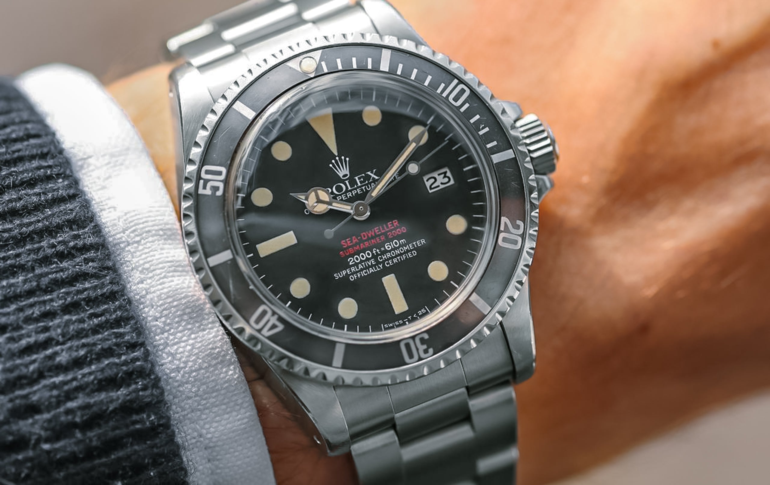 Mk4 'Double Red' 1665 Rolex Sea-Dweller – Hairspring