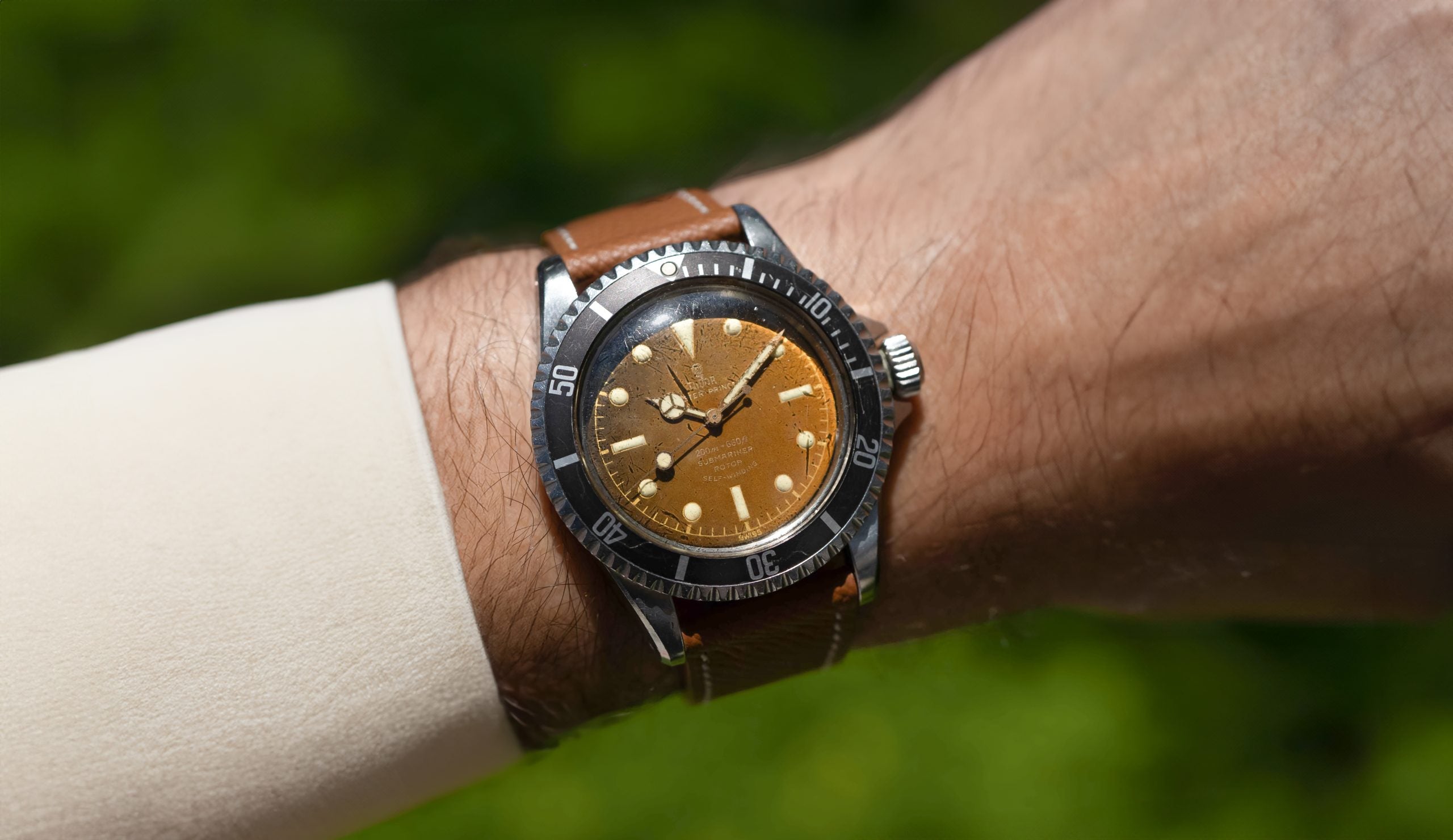 Tropical Dial, PCG 7928 Tudor Submariner – Hairspring