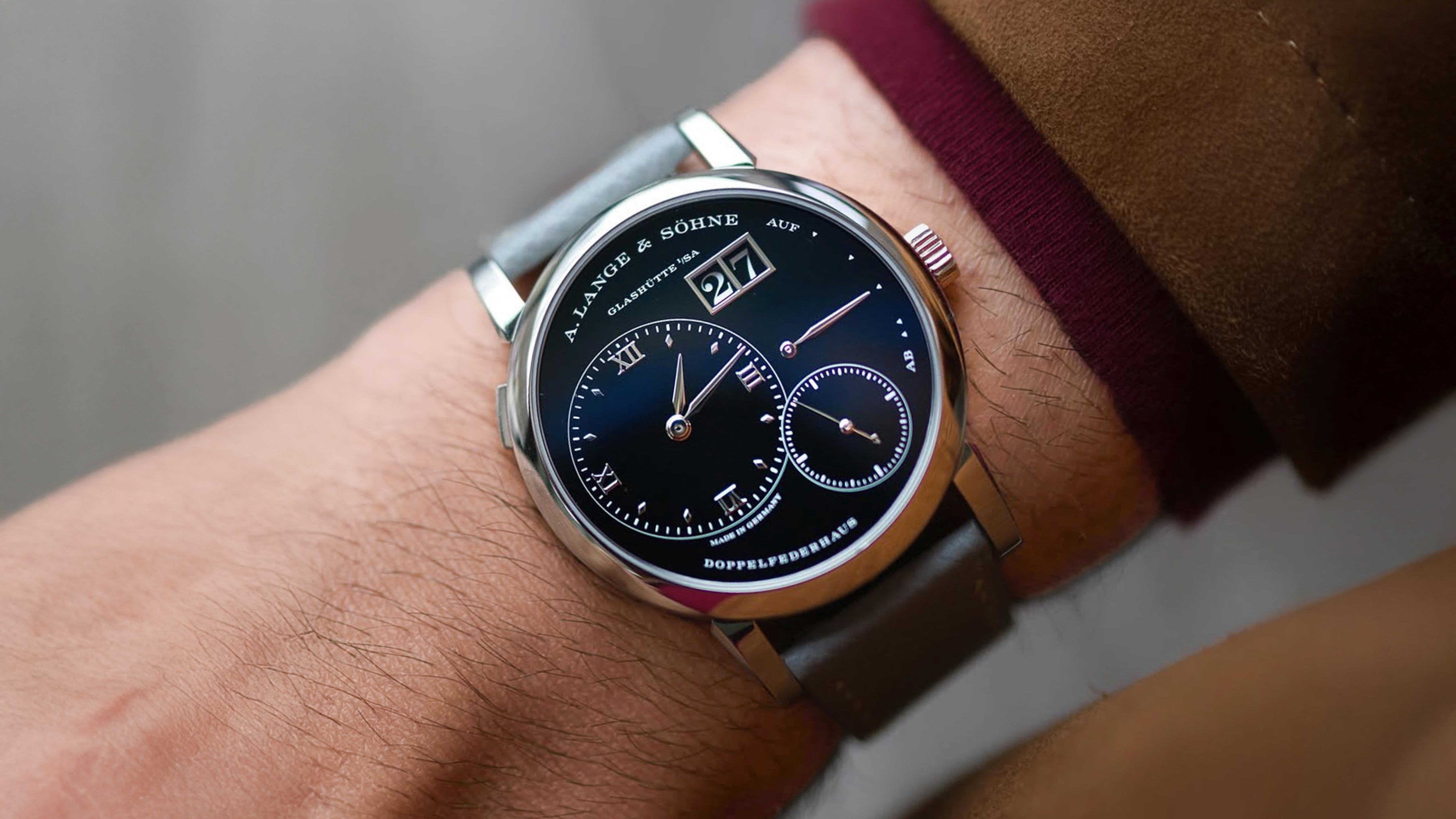 Onyx Dial 191.062 A. Lange & Söhne Lange 1 – Hairspring