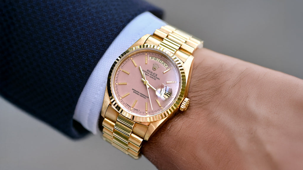 Lilac Stella Dial 18238 Rolex Day-Date