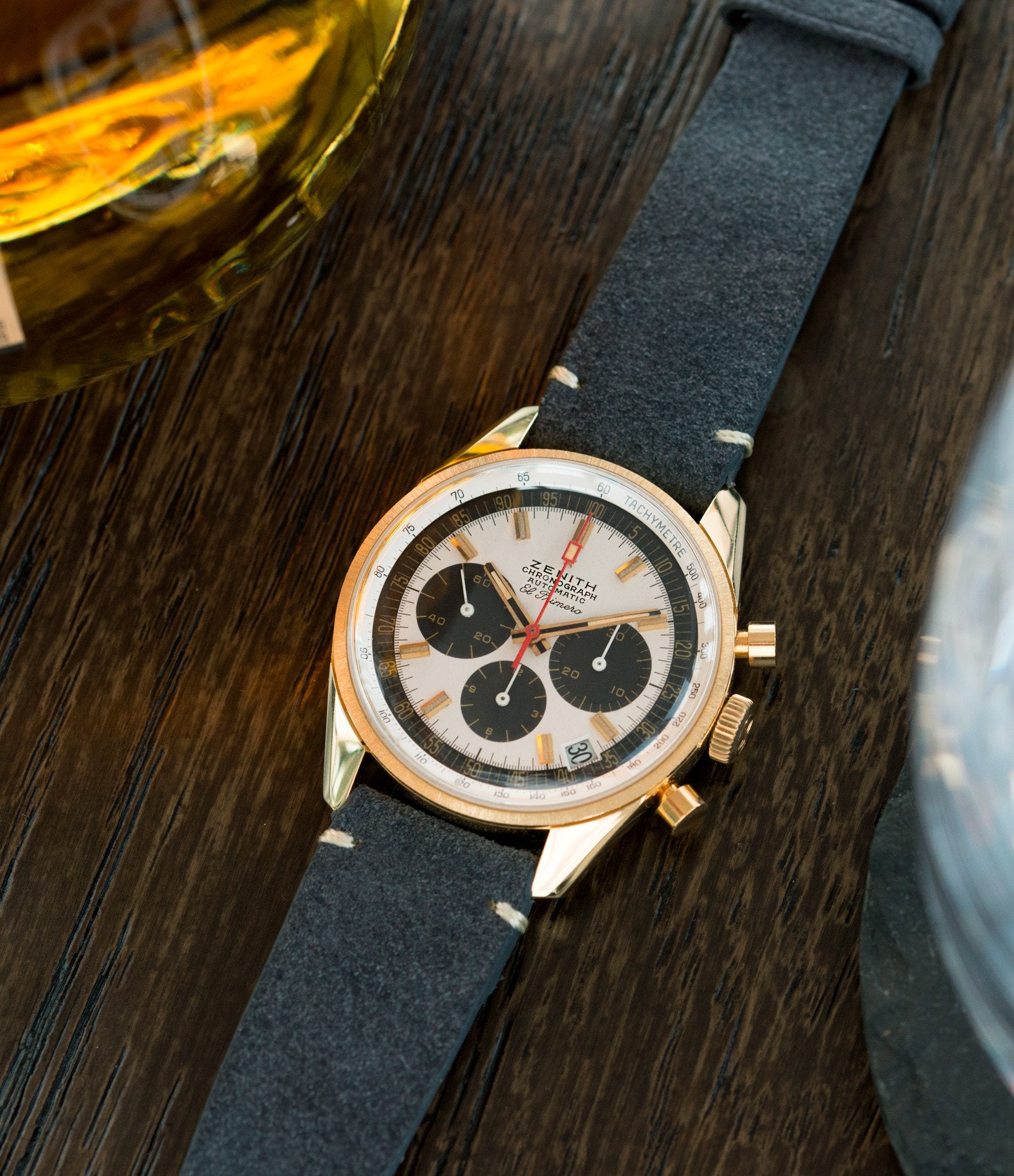 Zenith G381 Yellow Gold El Primero – Hairspring