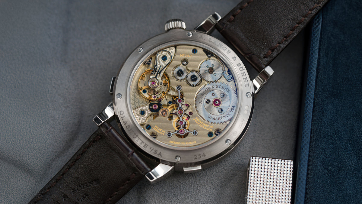 148.038, Zeitwerk Date, White Gold