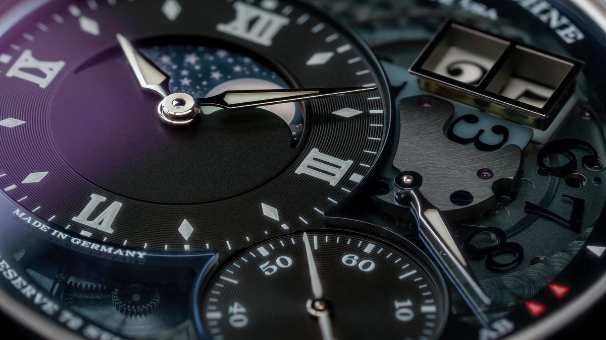 139.035, Grand Lange 1 Moon Phase Lumen, Platinum