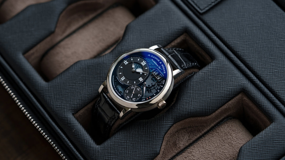 139.035, Grand Lange 1 Moon Phase Lumen, Platinum