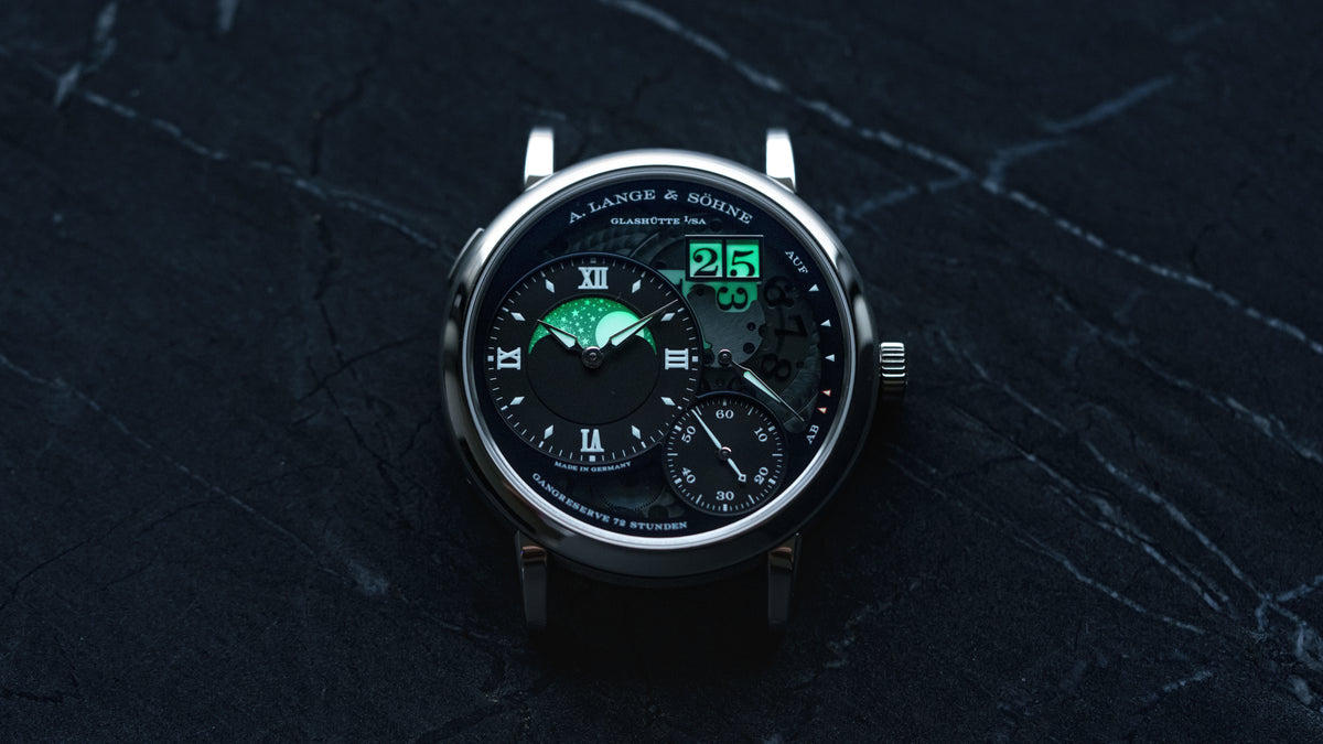 139.035, Grand Lange 1 Moon Phase Lumen, Platinum
