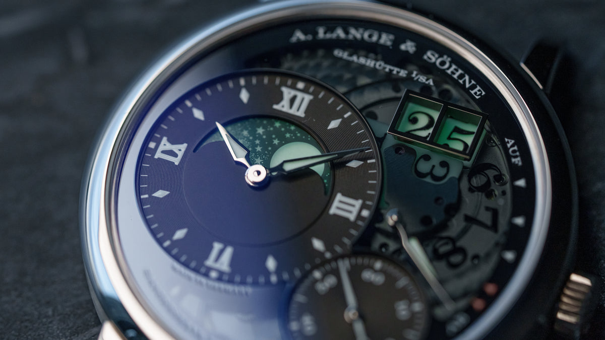 139.035, Grand Lange 1 Moon Phase Lumen, Platinum