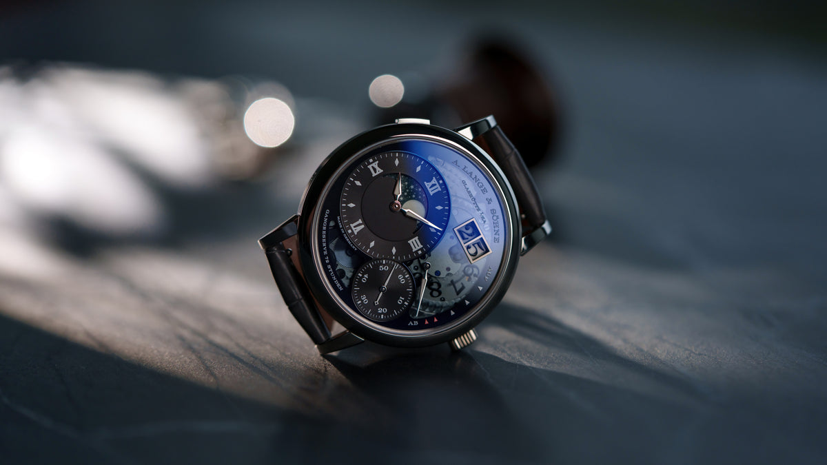 139.035, Grand Lange 1 Moon Phase Lumen, Platinum