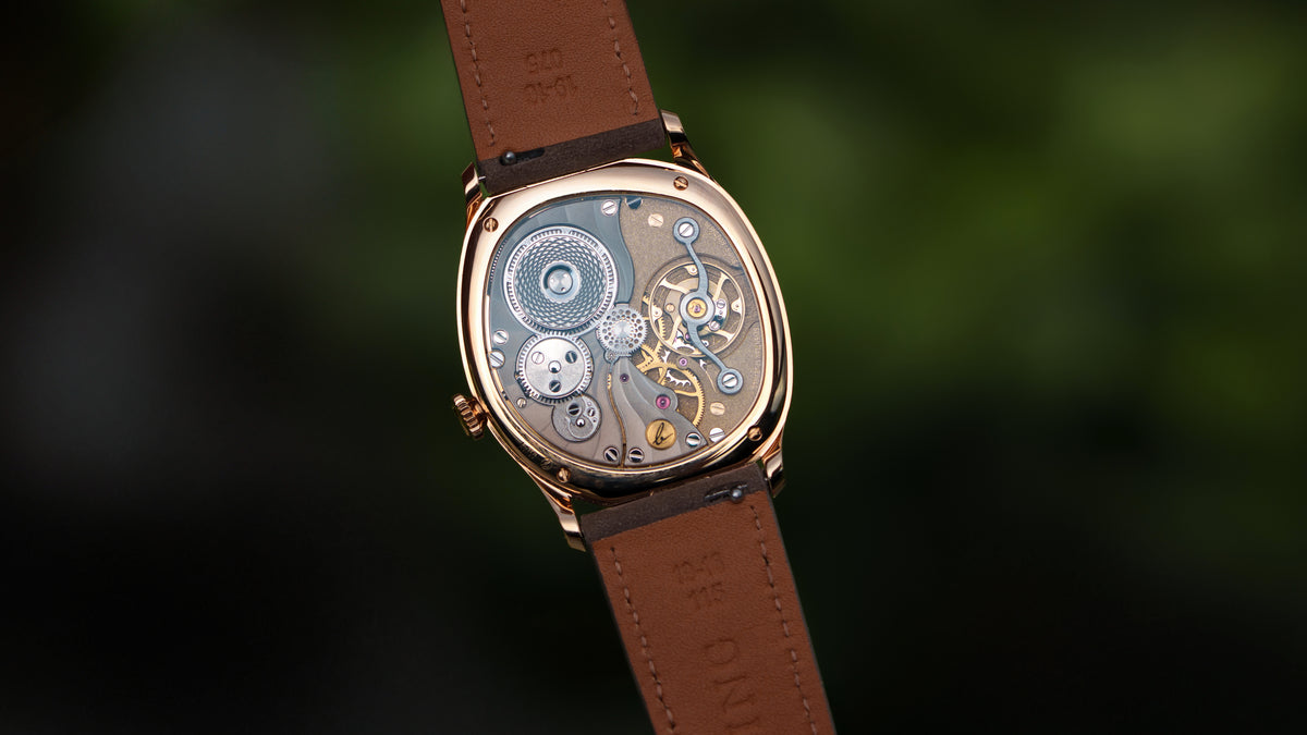 Mirage 38, Sienna, Yellow Gold