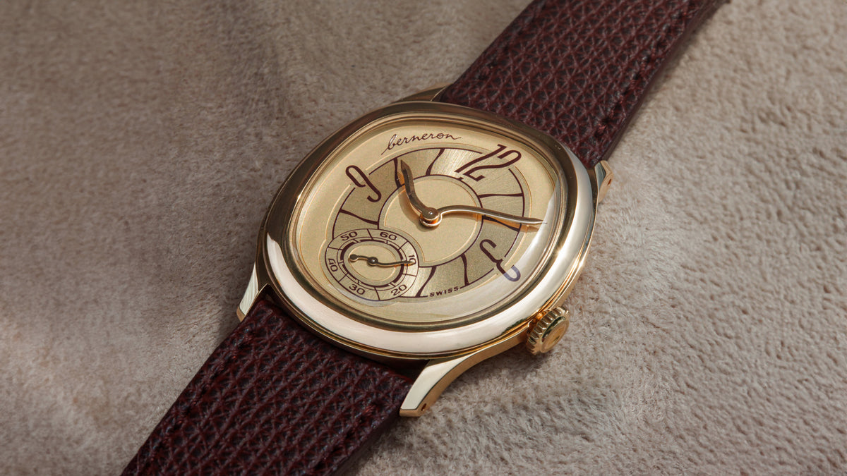 Mirage 38, Sienna, Yellow Gold