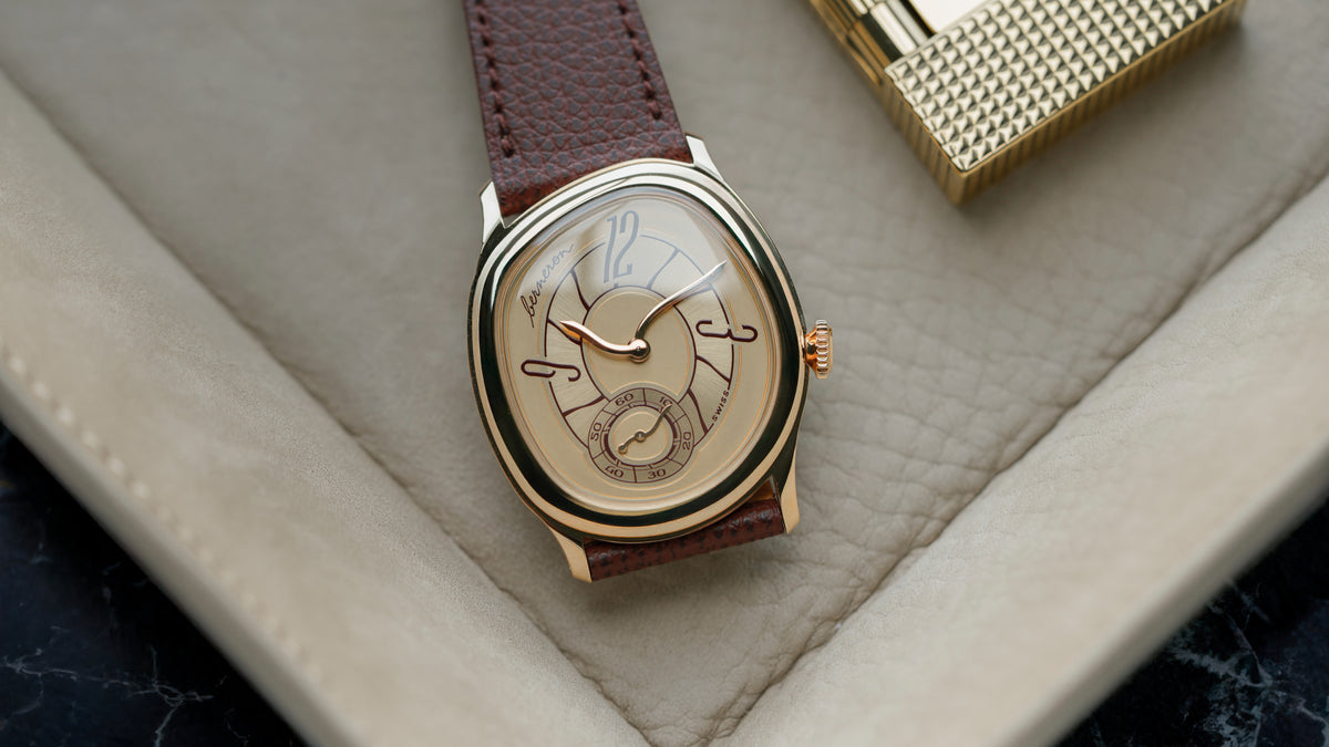 Mirage 38, Sienna, Yellow Gold