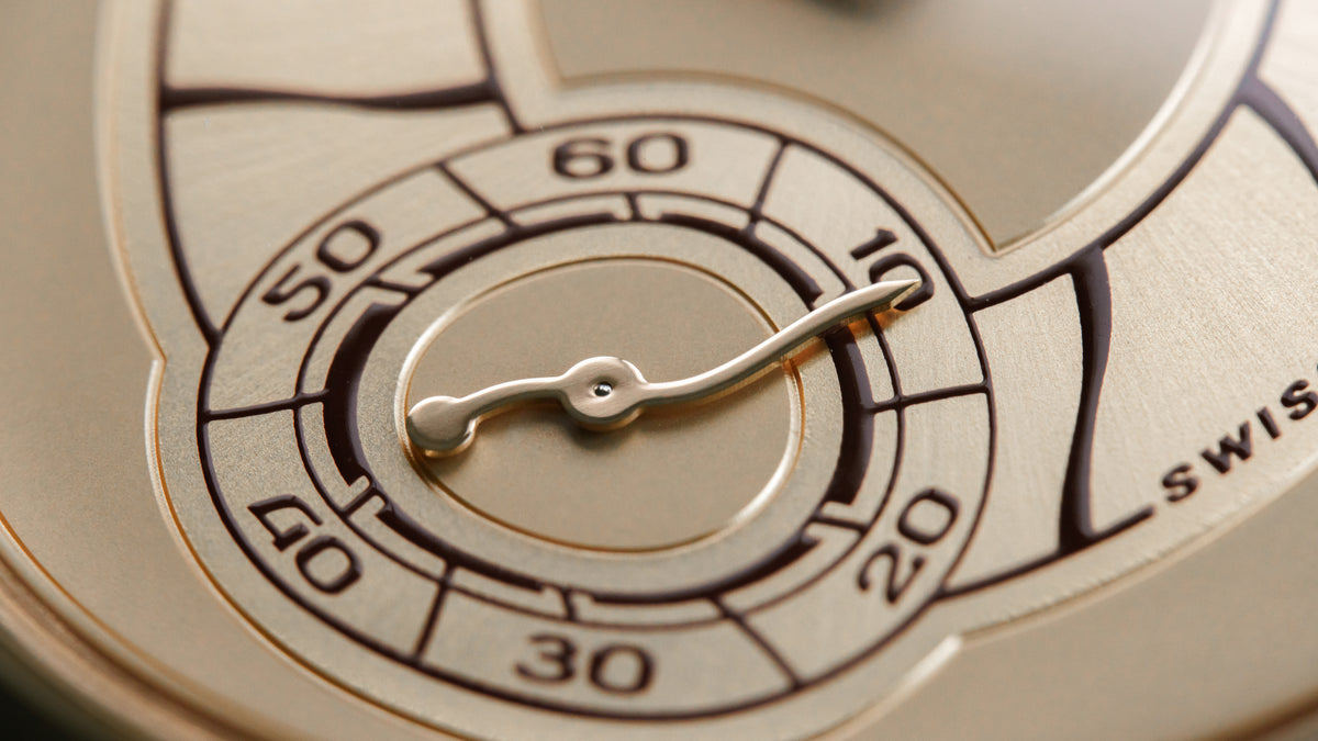 Mirage 38, Sienna, Yellow Gold