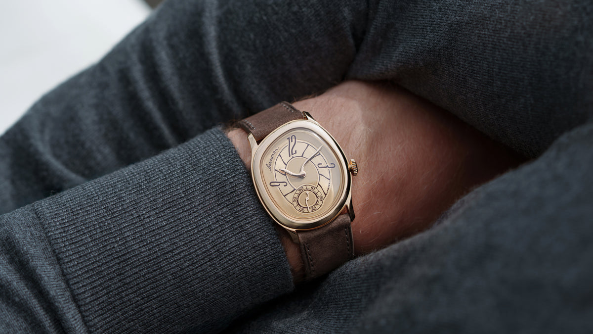 Mirage 38, Sienna, Yellow Gold