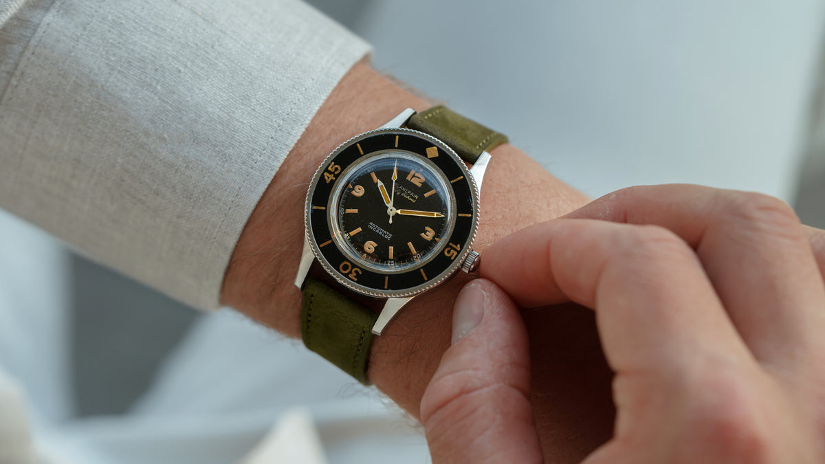 Fifty Fathoms, 'First Series' Rotomatic, Steel