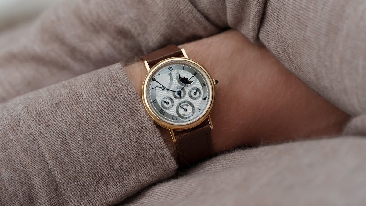 3310, Classique Perpetual Calendar, German Dial, Yellow Gold