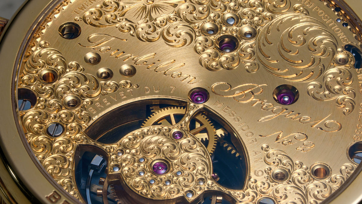 3350, Tourbillon, A Series, Yellow Gold