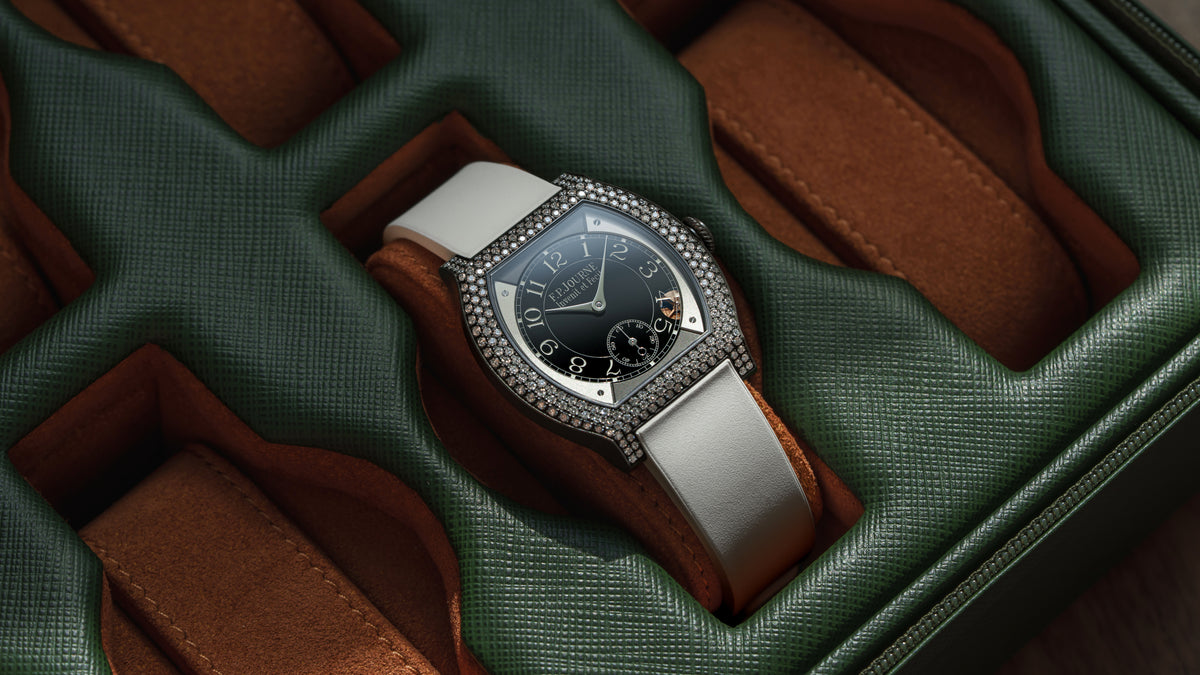 Élégante 40, Manufacture Set '12 Rows of Diamonds', Titalyt