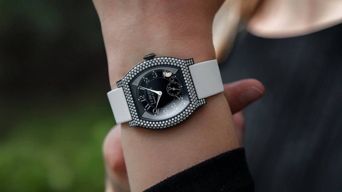 Élégante 40, Manufacture Set '12 Rows of Diamonds', Titalyt