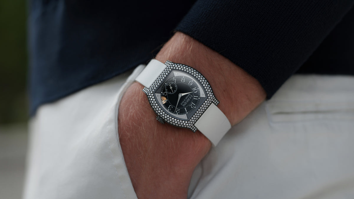 Élégante 40, Manufacture Set '12 Rows of Diamonds', Titalyt