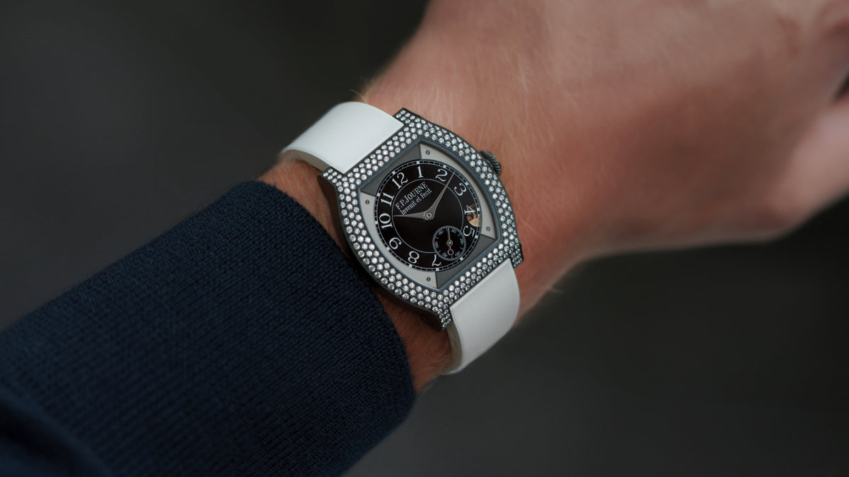 Élégante 40, Manufacture Set '12 Rows of Diamonds', Titalyt