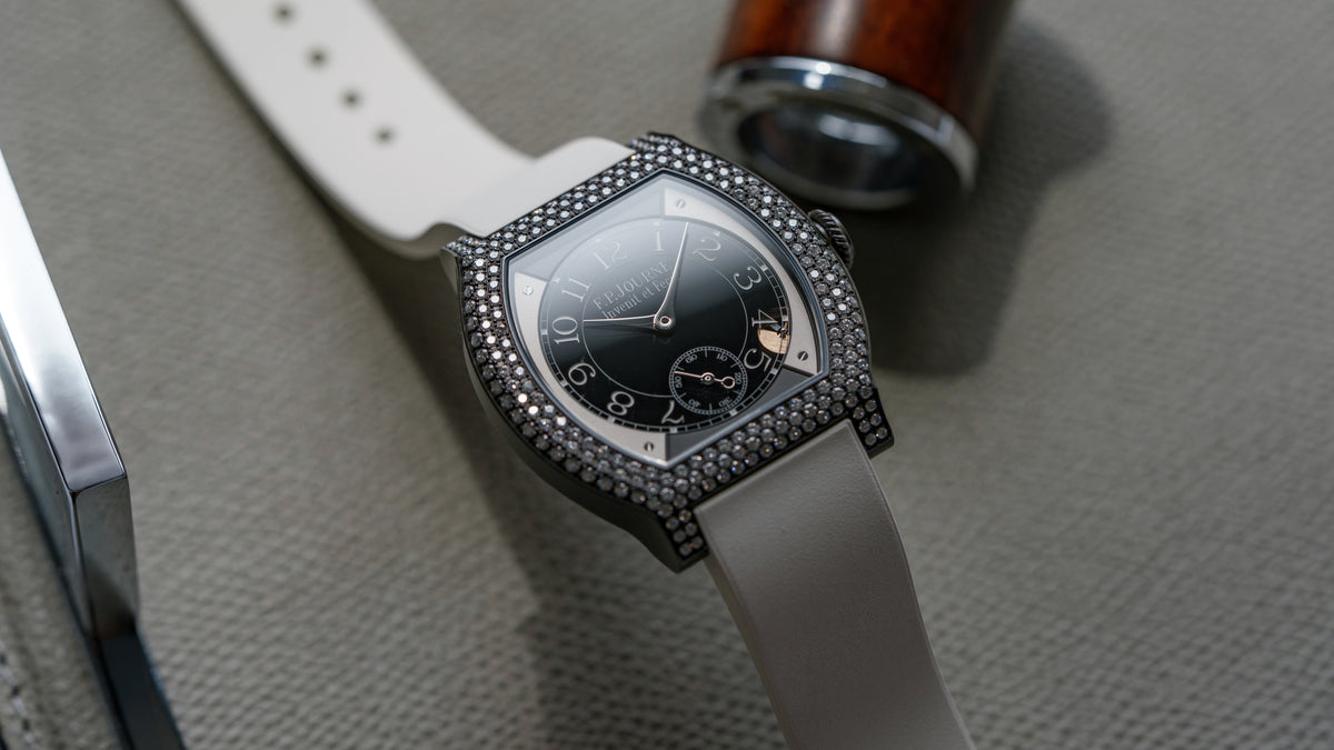 Élégante 40, Manufacture Set '12 Rows of Diamonds', Titalyt