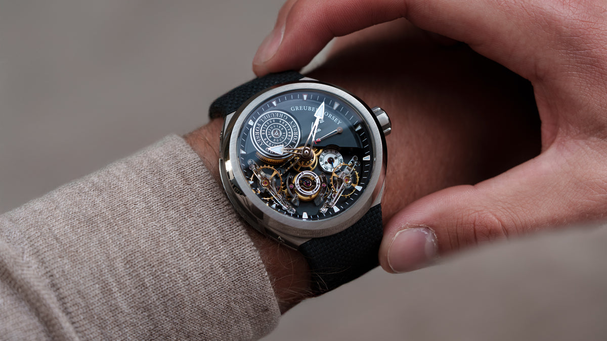 Double Balancier Convexe, Titanium