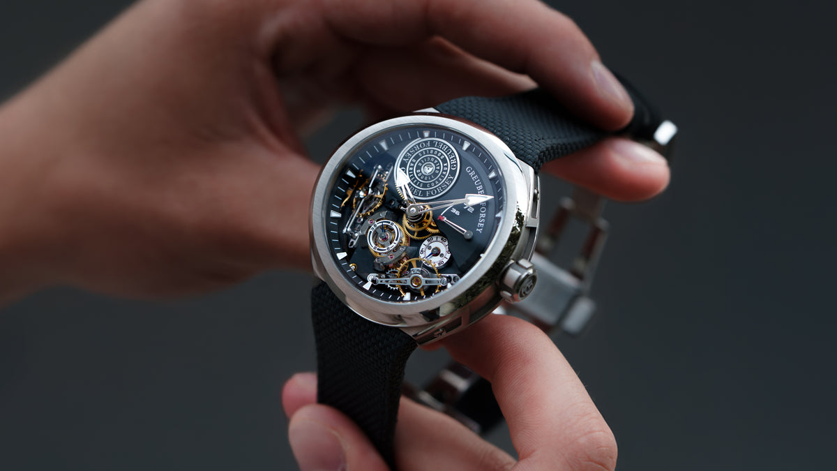 Double Balancier Convexe, Titanium