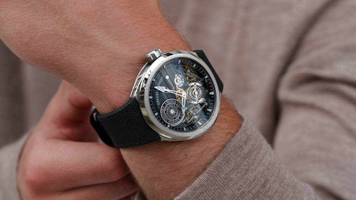 Double Balancier Convexe, Titanium