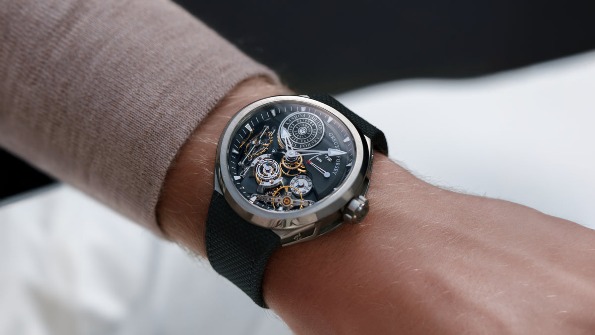 Double Balancier Convexe, Titanium