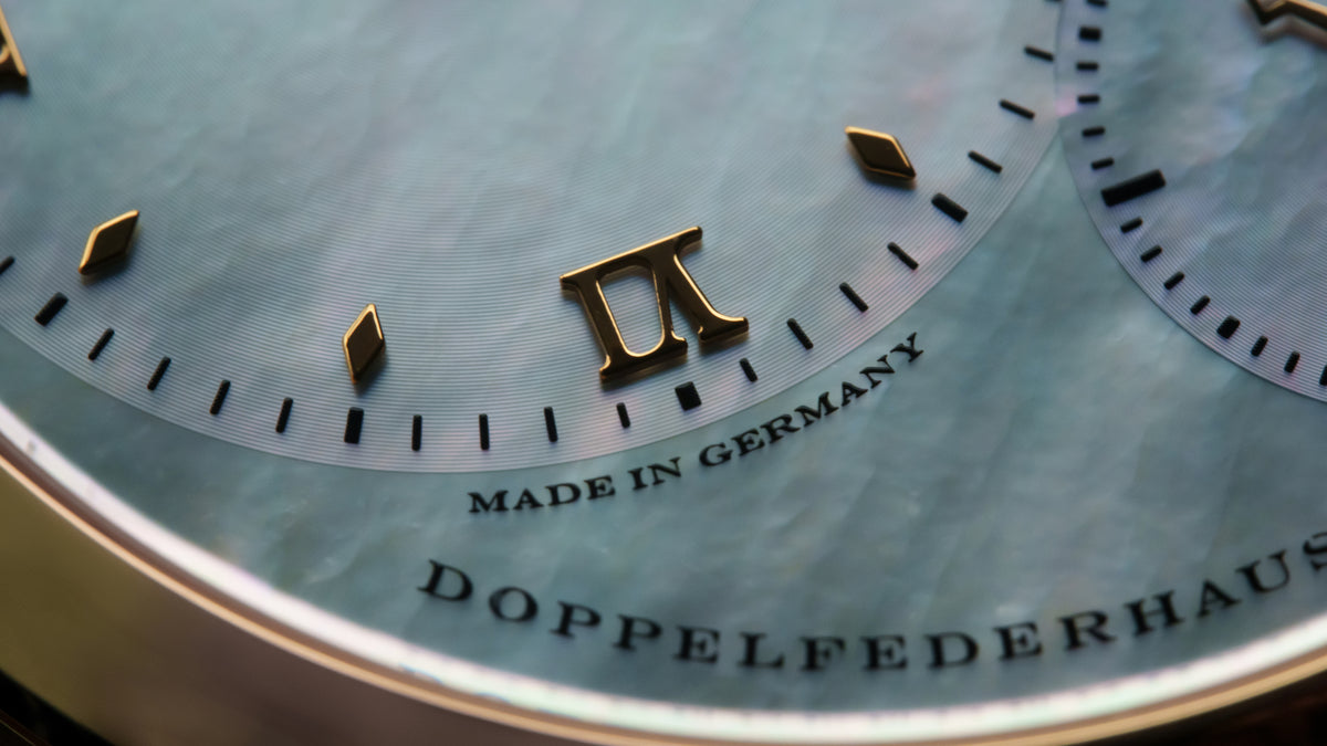 113.041, Little Lange 1, Blue Mother of Pearl Dial, Pink Gold