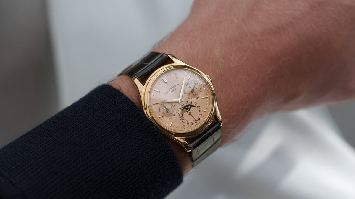 3941J, Perpetual Calendar, Early Second Series, 'Doré' Dial, Yellow Gold