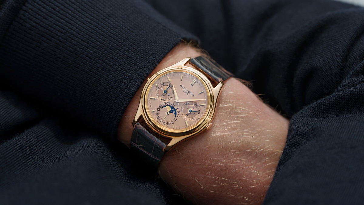 3941J, Perpetual Calendar, Early Second Series, 'Doré' Dial, Yellow Gold