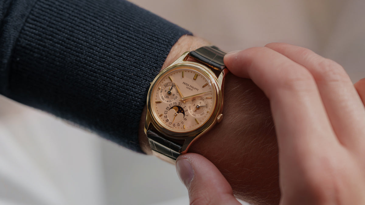 3941J, Perpetual Calendar, Early Second Series, 'Doré' Dial, Yellow Gold