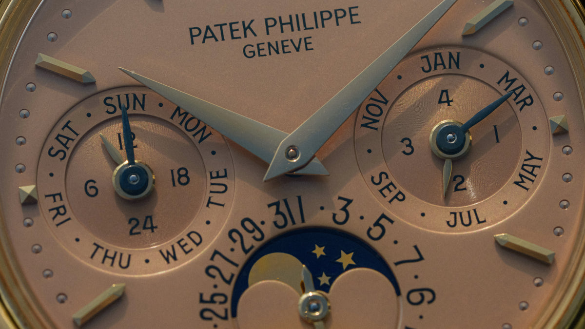 3941J, Perpetual Calendar, Early Second Series, 'Doré' Dial, Yellow Gold