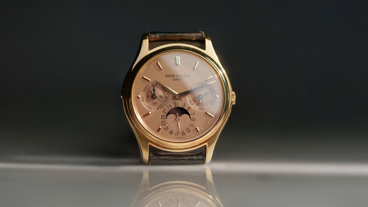 3941J, Perpetual Calendar, Early Second Series, 'Doré' Dial, Yellow Gold