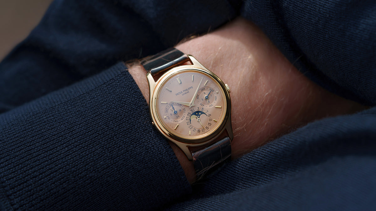 3941J, Perpetual Calendar, Early Second Series, 'Doré' Dial, Yellow Gold