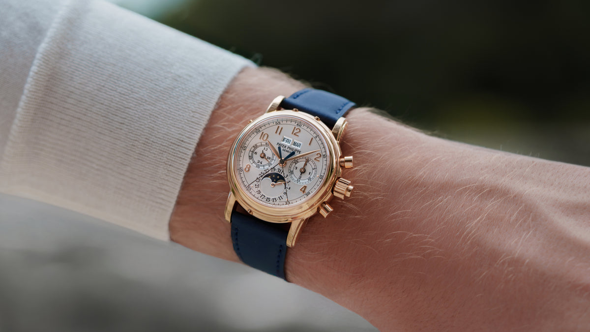 5004R, Perpetual Calendar Split Seconds Chronograph, Pink Gold