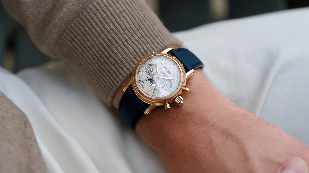 5004R, Perpetual Calendar Split Seconds Chronograph, Pink Gold