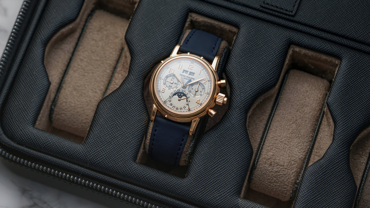 5004R, Perpetual Calendar Split Seconds Chronograph, Pink Gold