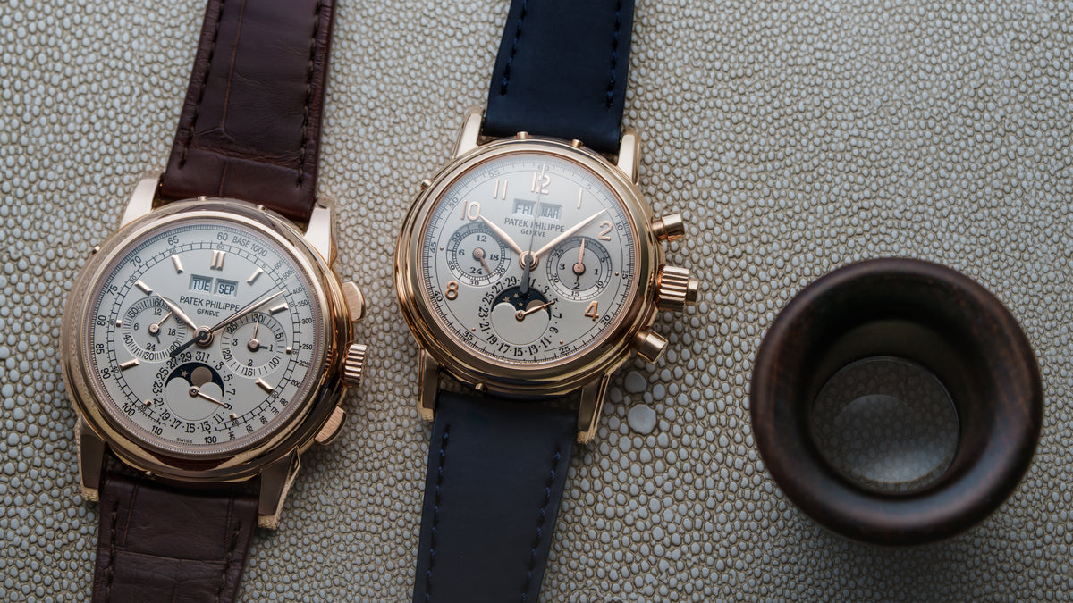 5004R, Perpetual Calendar Split Seconds Chronograph, Pink Gold