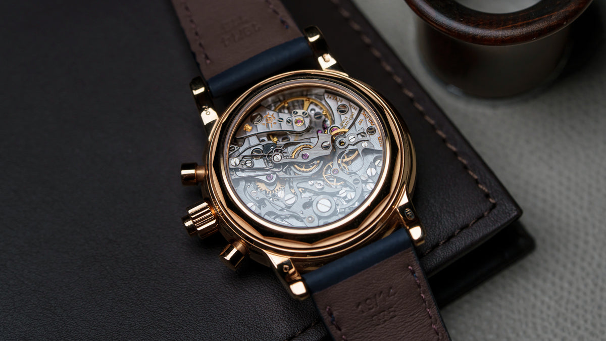 5004R, Perpetual Calendar Split Seconds Chronograph, Pink Gold