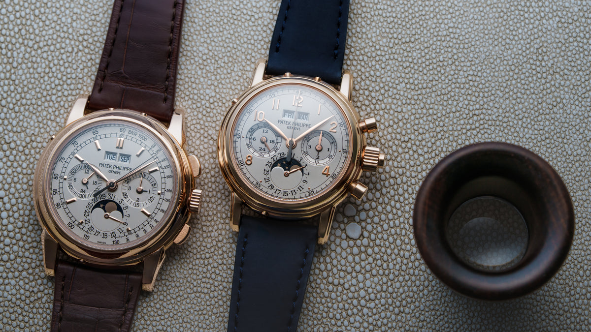 5004R, Perpetual Calendar Split Seconds Chronograph, Pink Gold