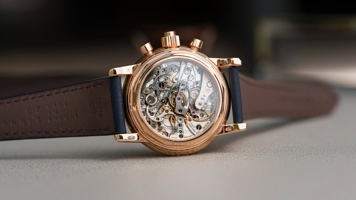 5004R, Perpetual Calendar Split Seconds Chronograph, Pink Gold