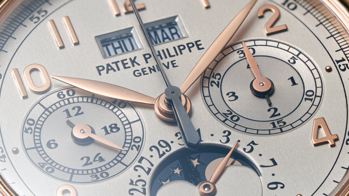 5004R, Perpetual Calendar Split Seconds Chronograph, Pink Gold